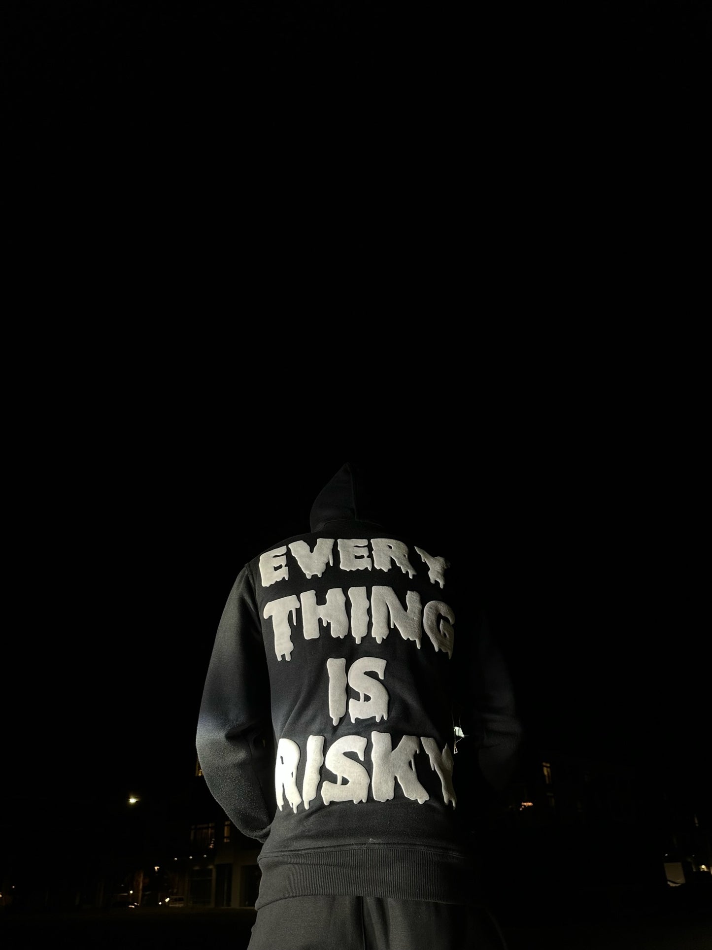 “Everything is Risky” Full Zip Jacket