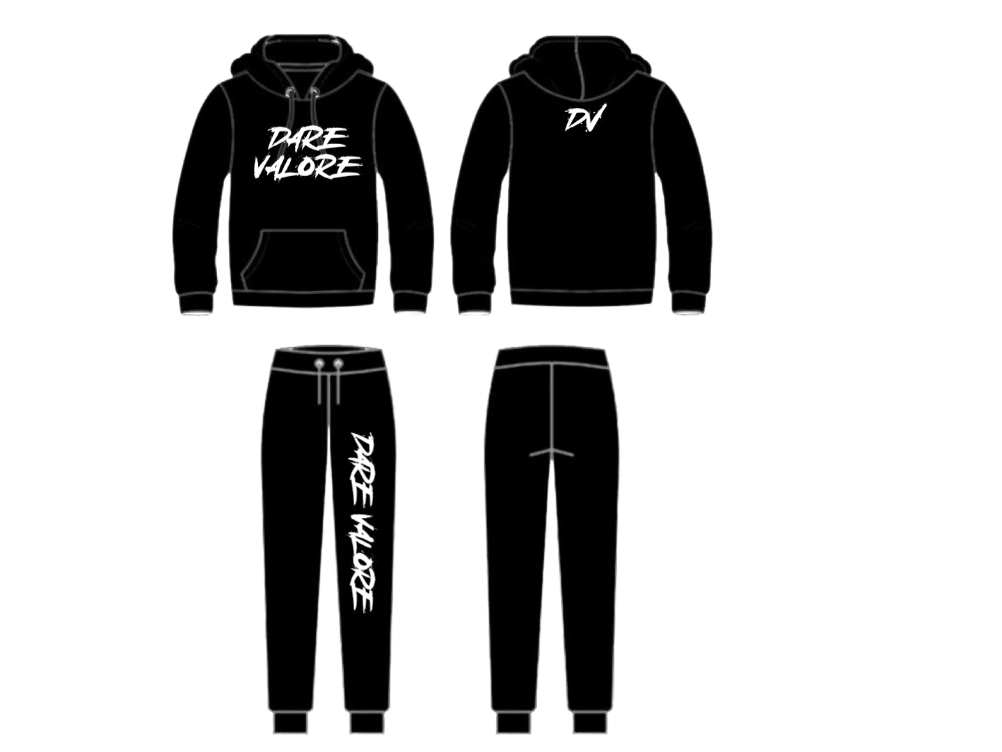“Dare Valore” Jogging Suits *9 Colors*