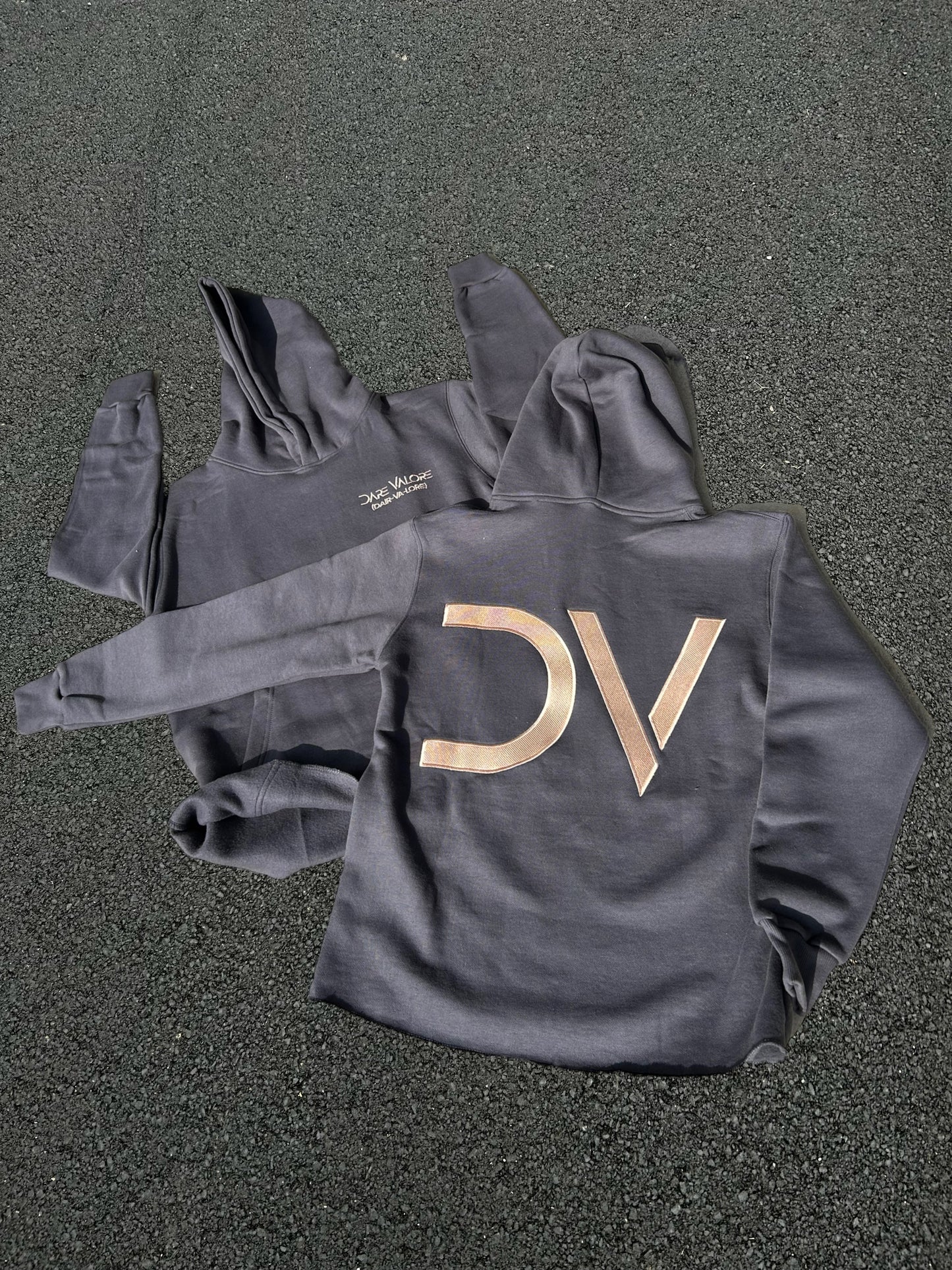 Dair-Va-Lore Cut Bottom Hoodie