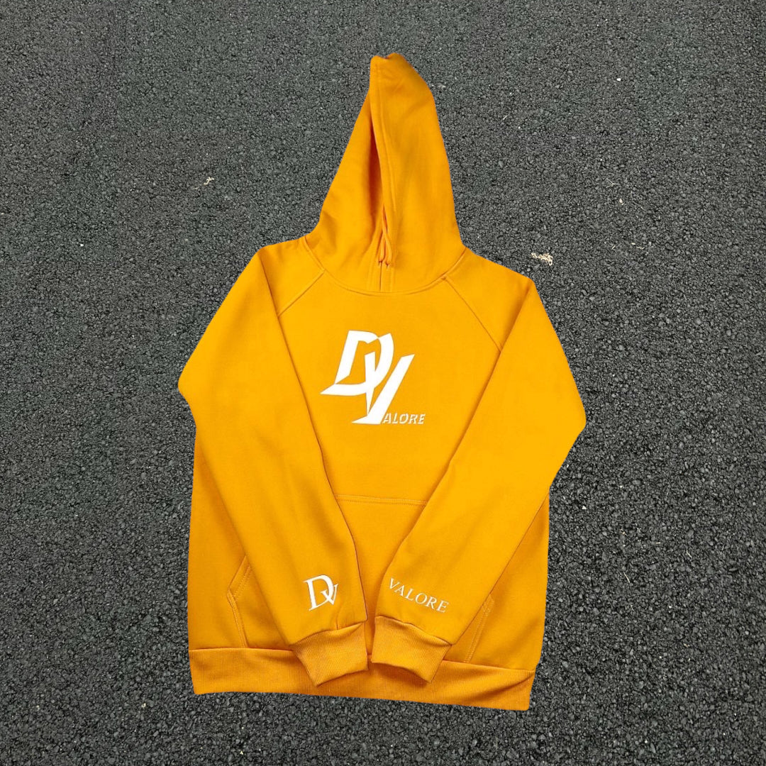 Yellow "Patience & Execution" D.Valore Hoodie