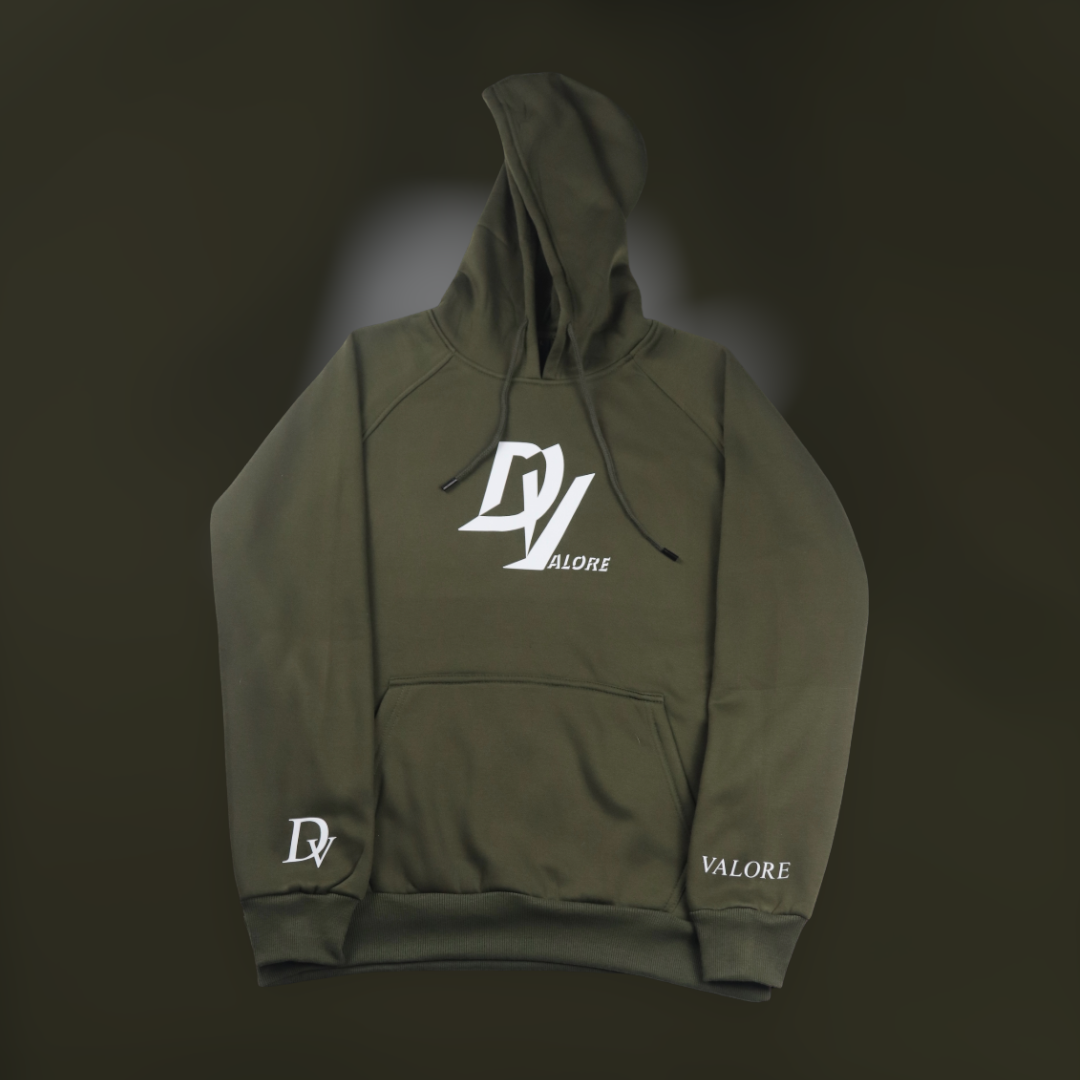 Olive "Built For Whatever" D.Valore Hoodie