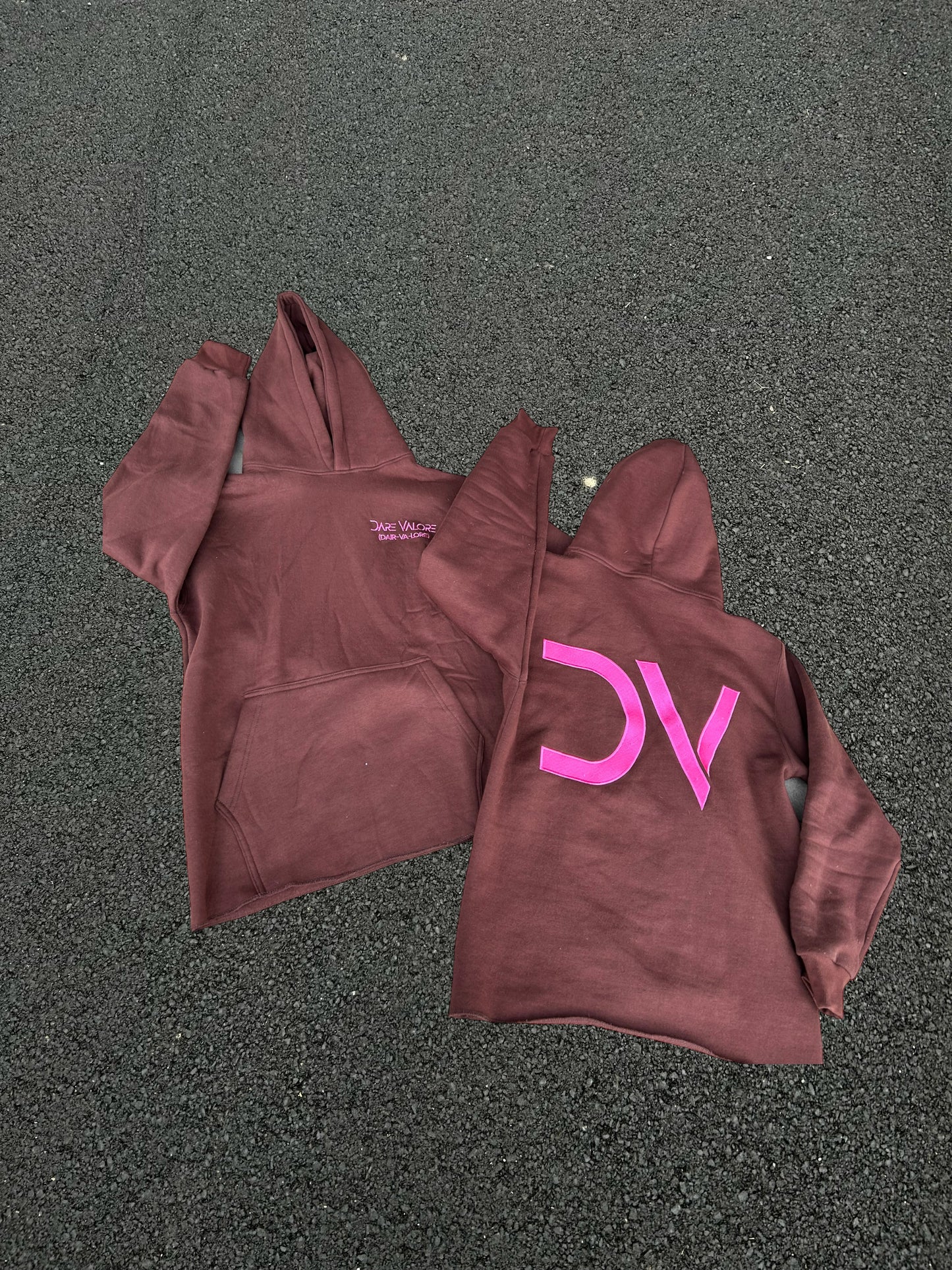 Dair-Va-Lore Cut Bottom Hoodie