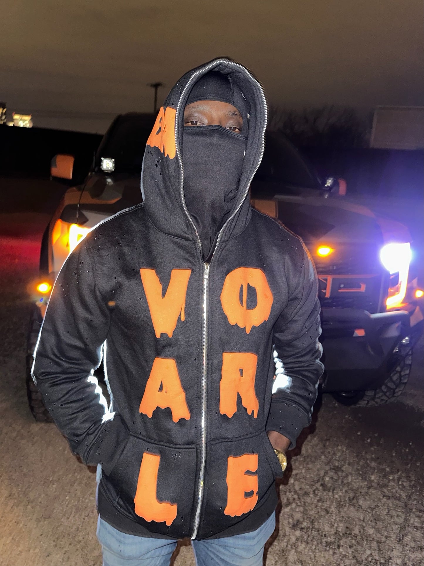 “Everything is Risky” Full Zip Jacket