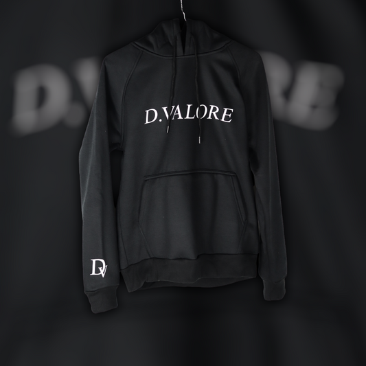 Black "Invest in Yourself" D.Valore Hoodie