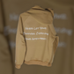 Tan "Never Let Your Emotions Overcome Your Intelligence" D.Valore Hoodie