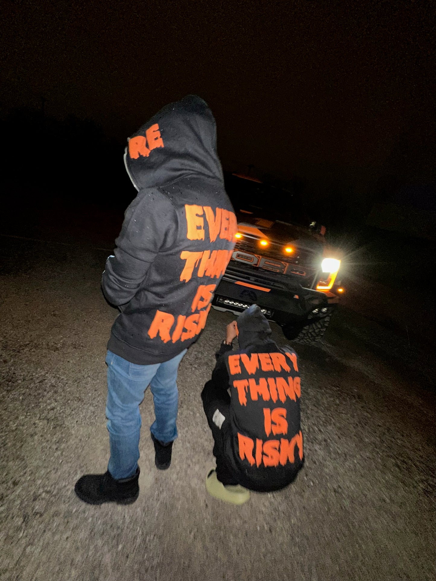 “Everything is Risky” Full Zip Jacket