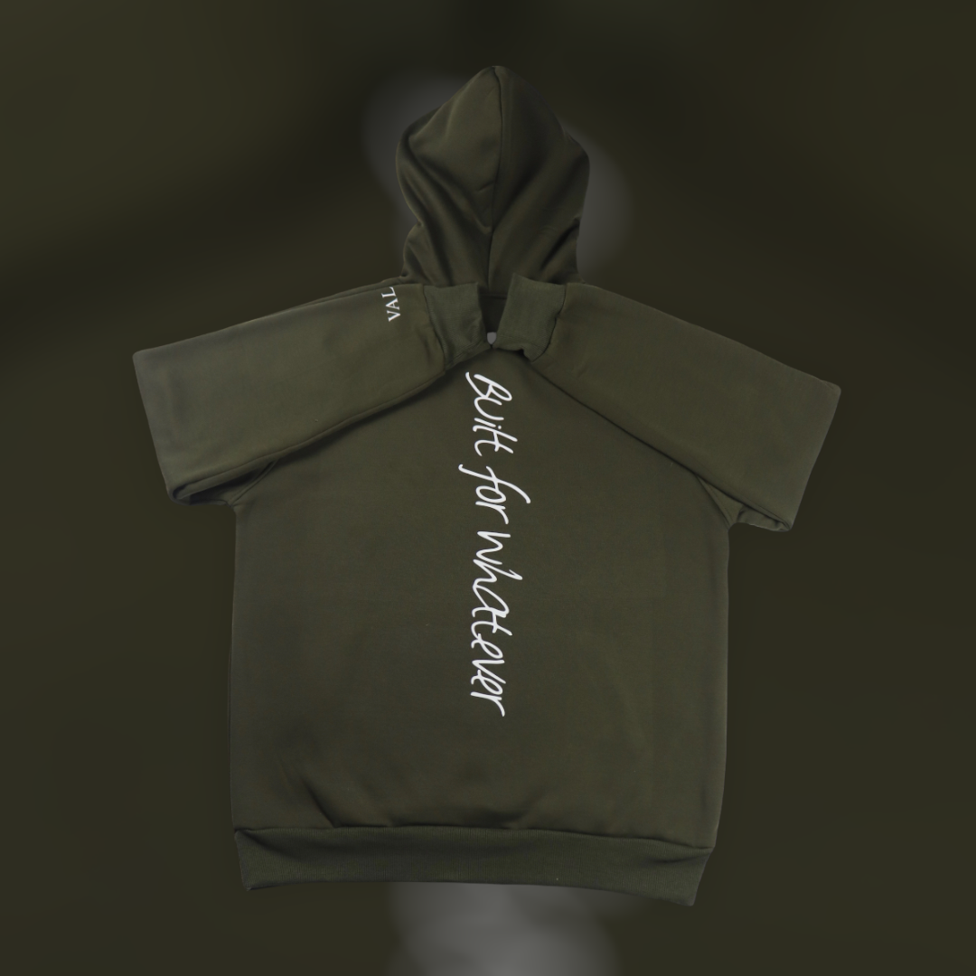 Olive "Built For Whatever" D.Valore Hoodie